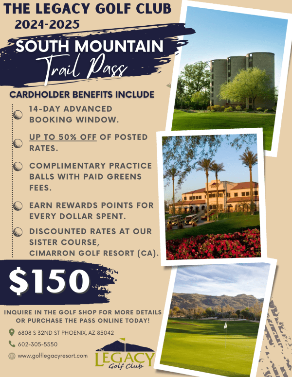 South Mountain Trail Pass 2024-2025