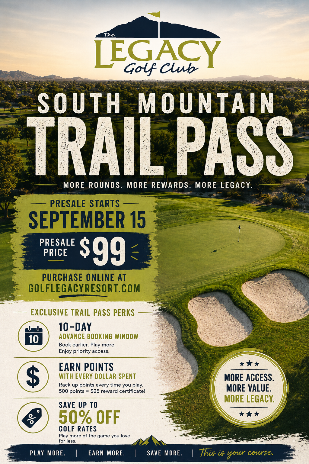 South Mountain Trail Pass 2026 - 2027 Pre-Sale